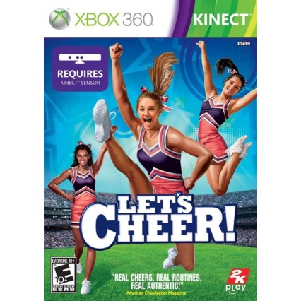 xbox kinect zaidimai lets cheer